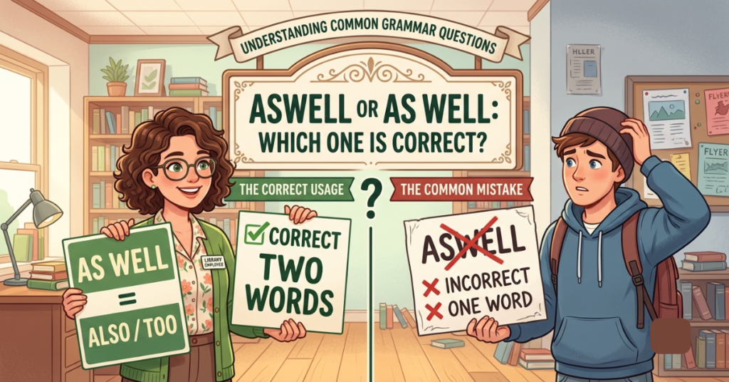 Aswell or As Well: Which One Is Correct?