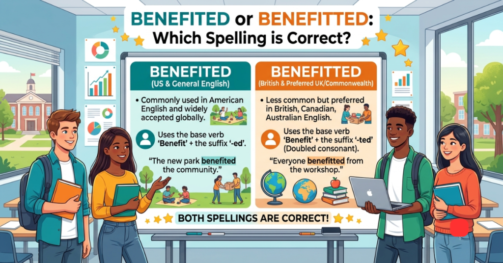 Benefited or Benefitted: Which Spelling Is Correct?