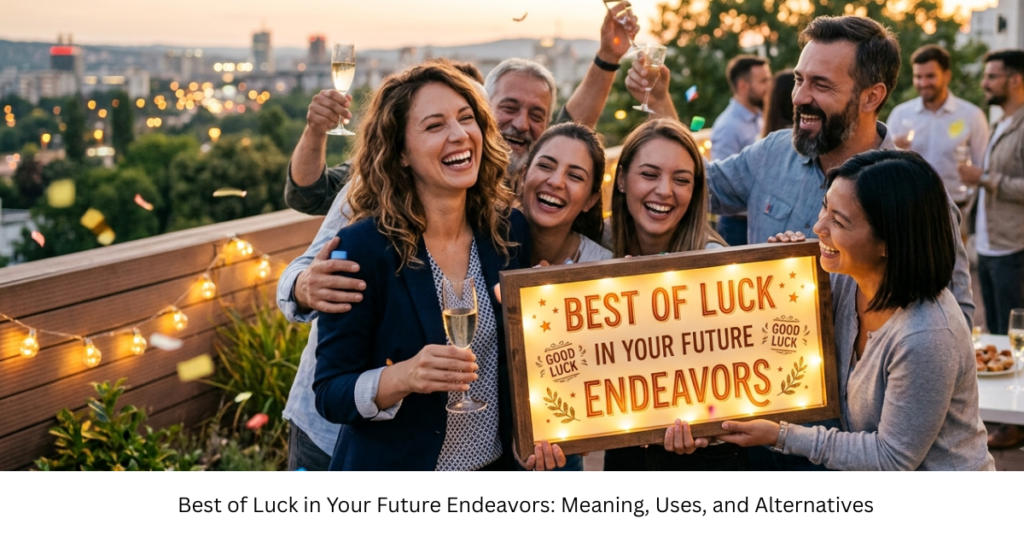 Best of Luck in Your Future Endeavors: Meaning, Uses, and Alternatives