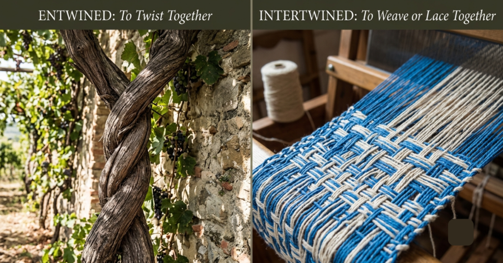 Entwined vs Intertwined: Meaning, Differences & Examples