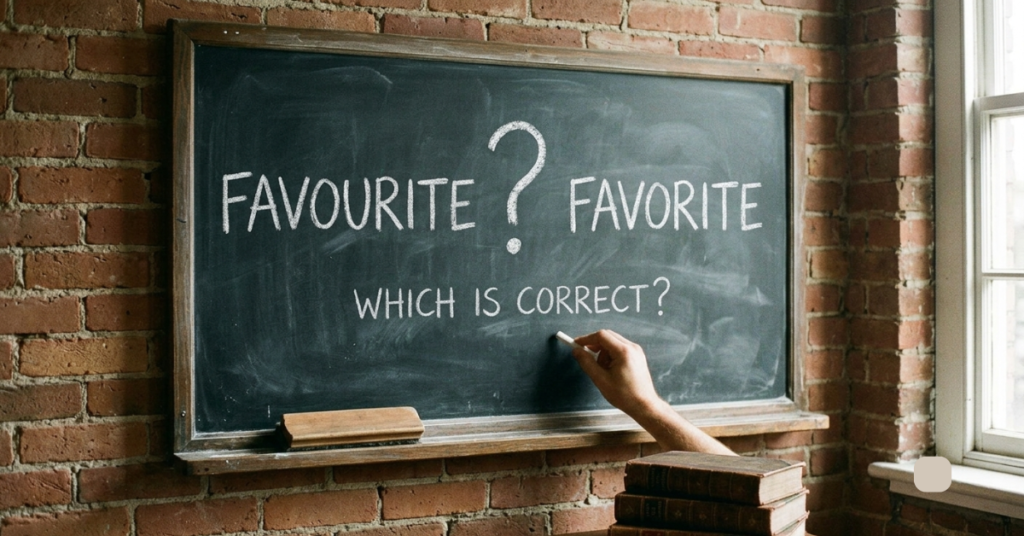 Favourite or Favorite: Which Spelling Is Correct?