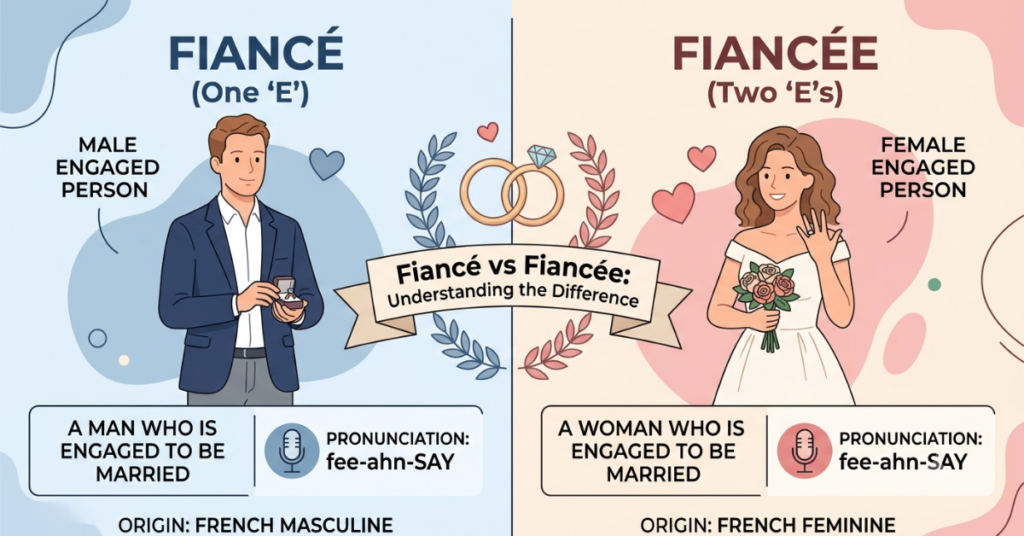 fiance vs fiancee: Meaning, Pronunciation, and Difference