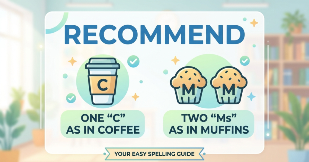 How to Spell Recommend Correctly: Easy Guide & Examples