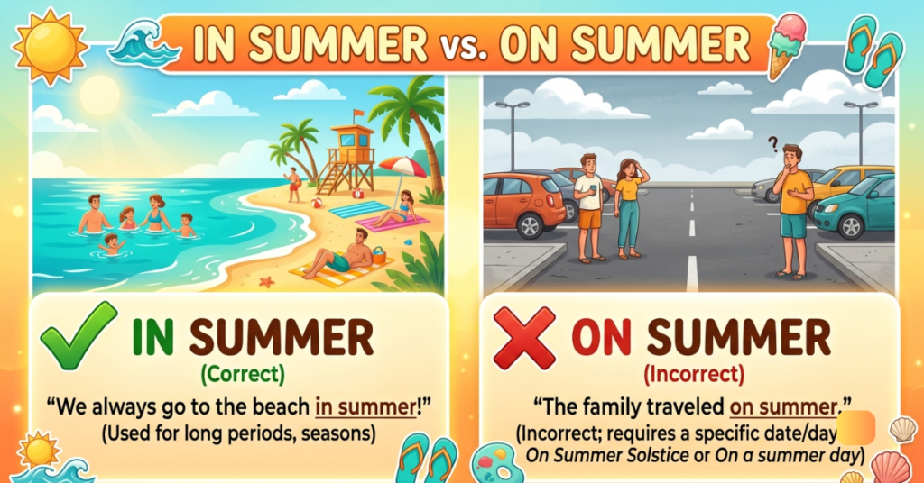 In Summer or On Summer? Which One Is Grammatically Correct?