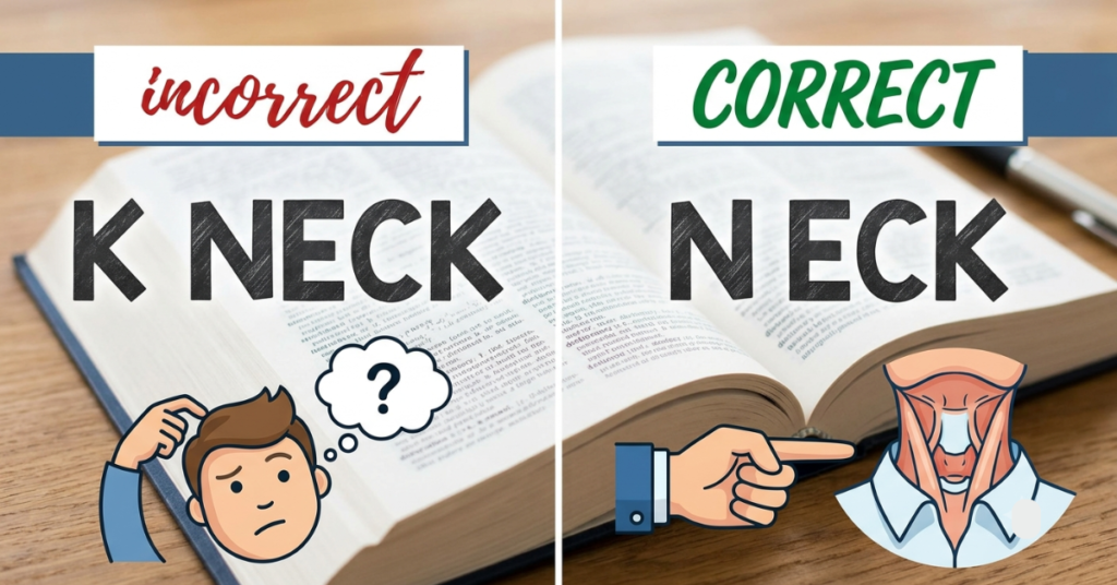 Kneck or Neck: Which Spelling Is Correct?