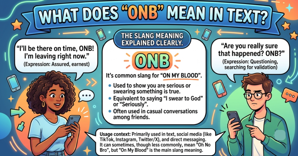ONB Meaning in Text: Slang Meaning Explained Clearly