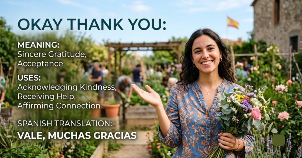 Okay Thank You: Meaning, Uses, and Spanish Translation