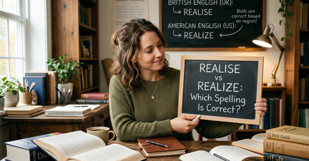 Realise or Realize: Which Spelling Is Correct?