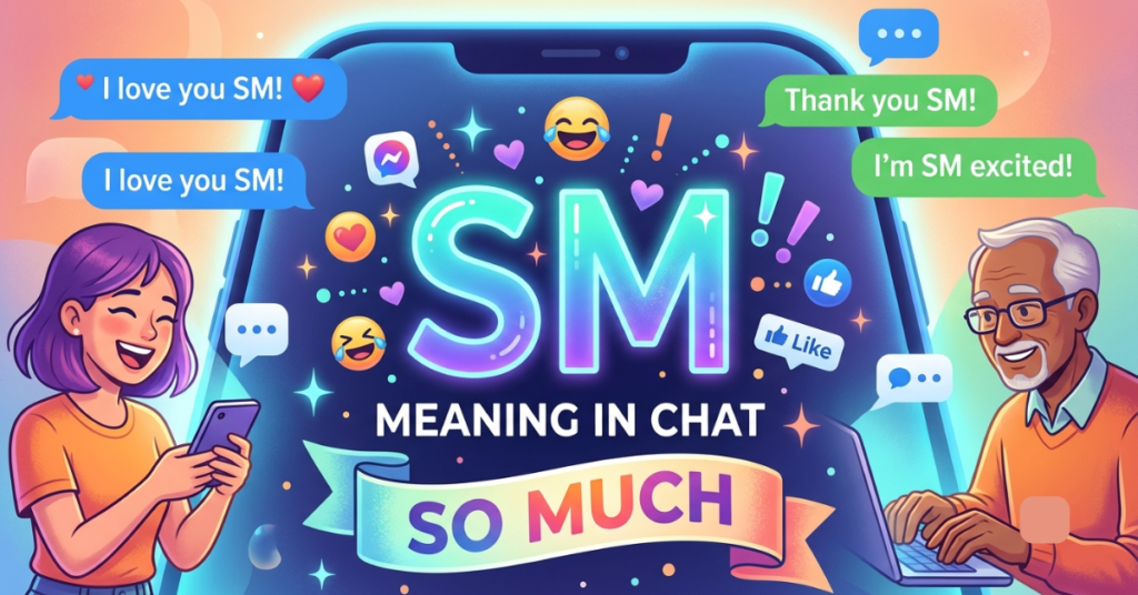 SM Meaning in Chat: What Does SM Stand For Online?