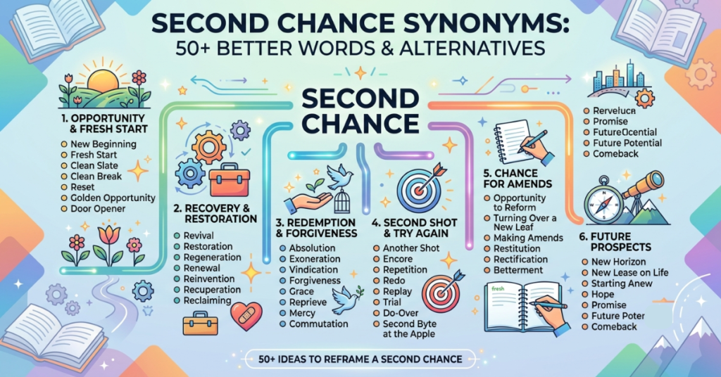 Second Chance Synonym: 50+ Better Words and Alternatives