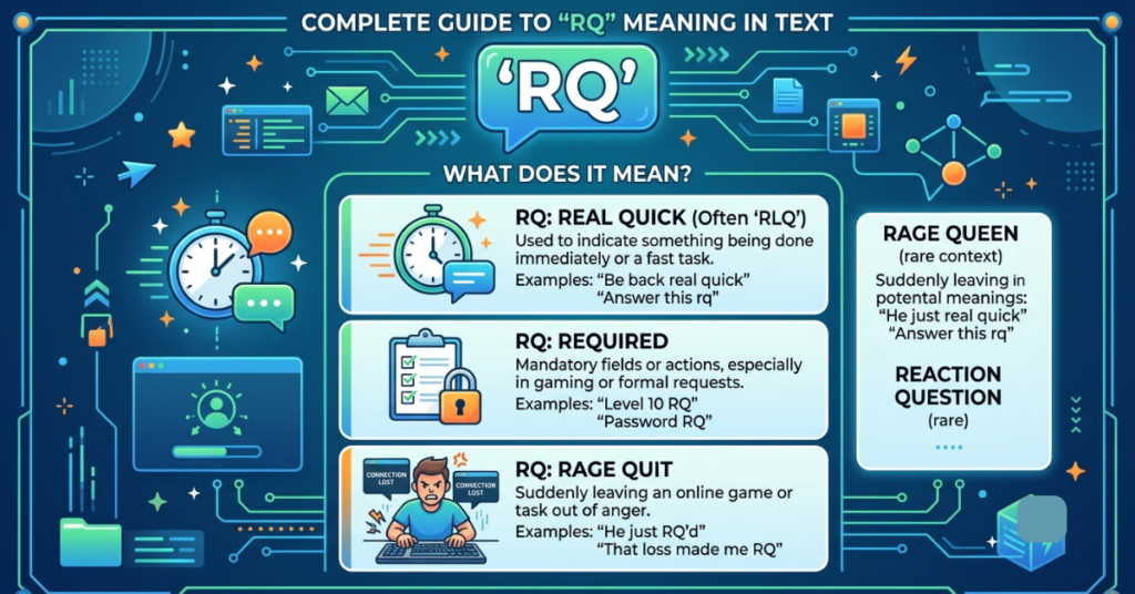 What Does RQ Mean in Text? Complete Guide to Its Meaning