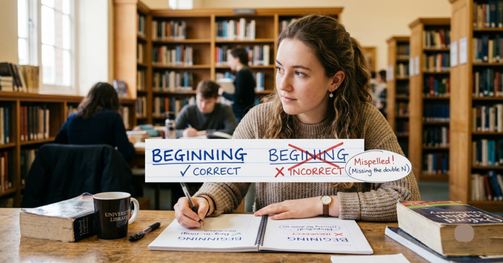Beginning or Begining: Which Spelling Is Correct?