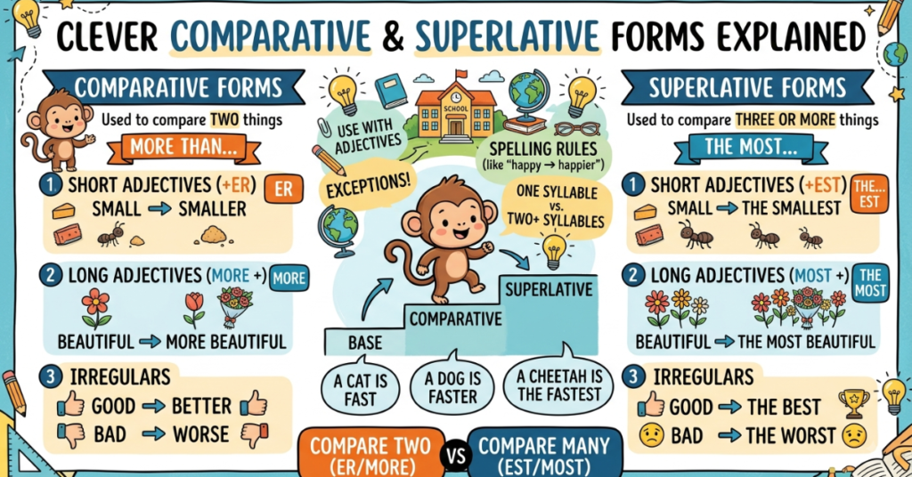 Clever Comparative and Superlative Forms Explained