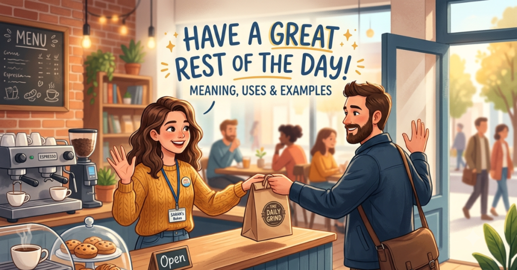 Have a Great Rest of the Day: Meaning, Uses & Examples