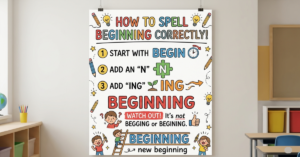 How to Spell Beginning Correctly: Easy Guide