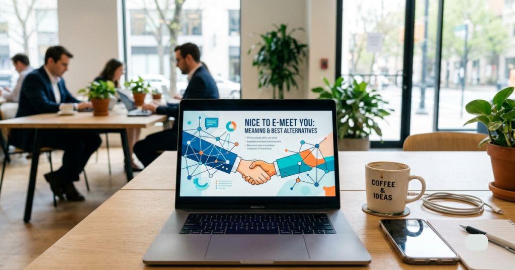 Nice to E-Meet You: Meaning & Better Alternatives