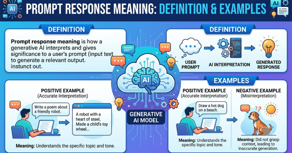 Prompt Response Meaning: Definition & Examples