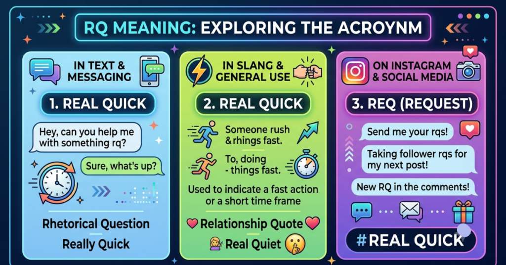 RQ Meaning: What It Means in Text, Slang & Instagram