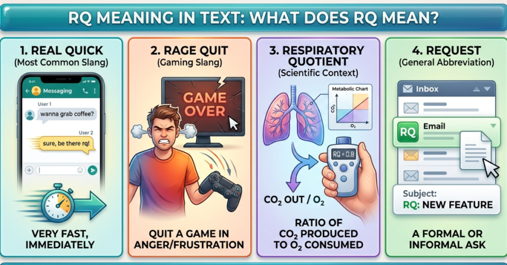 RQ Meaning in Text: What Does RQ Mean?