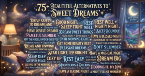 Sweet Dreams Synonym: 75+ Beautiful Alternatives
