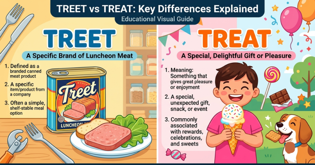 Treet vs Treat Meaning: Key Differences Explained