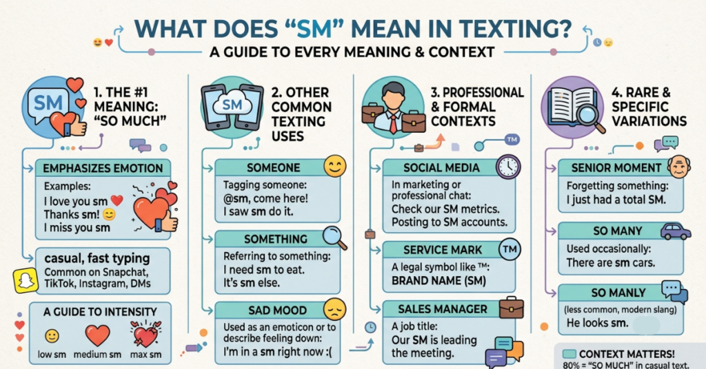 What Does SM Mean Texting? Complete Guide to Every Meaning
