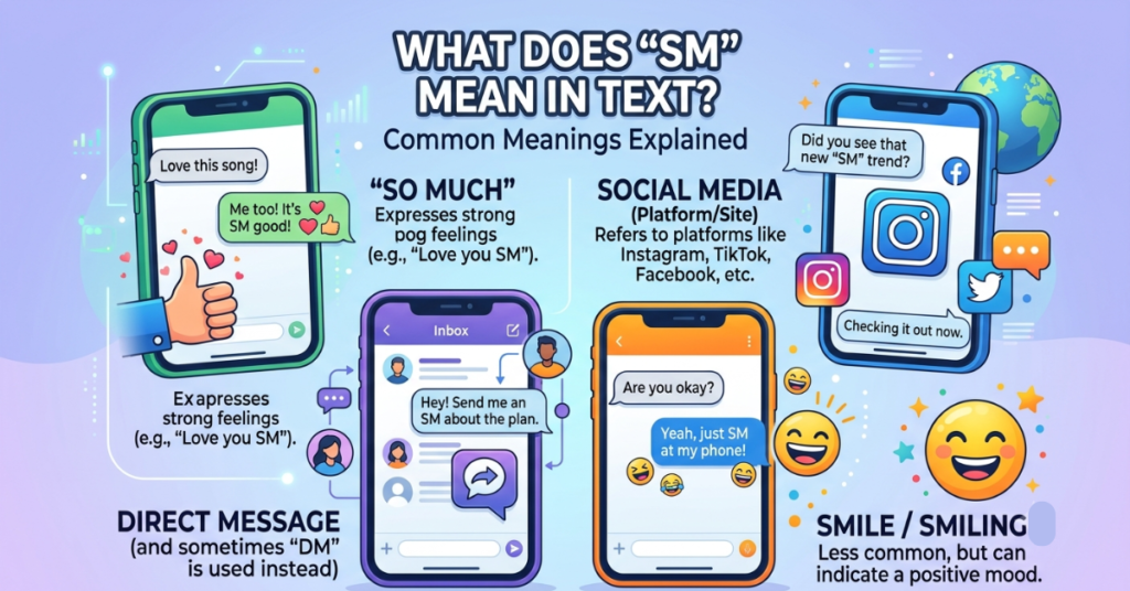 What Does SM Mean in Text? Common Meanings Explained